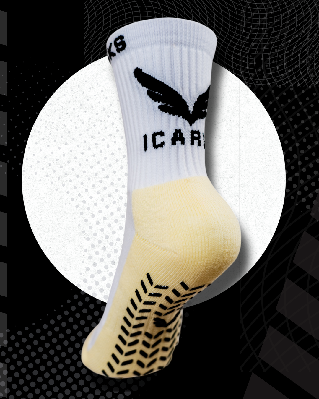 ICARUS GripTech Performance Soccer Socks