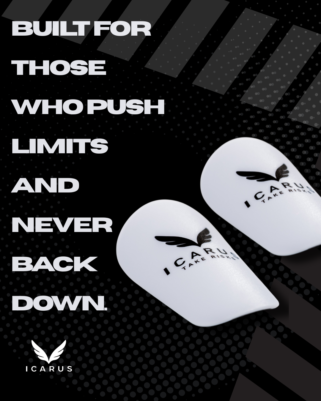 ICARUS “Take Risks” Shin Guards